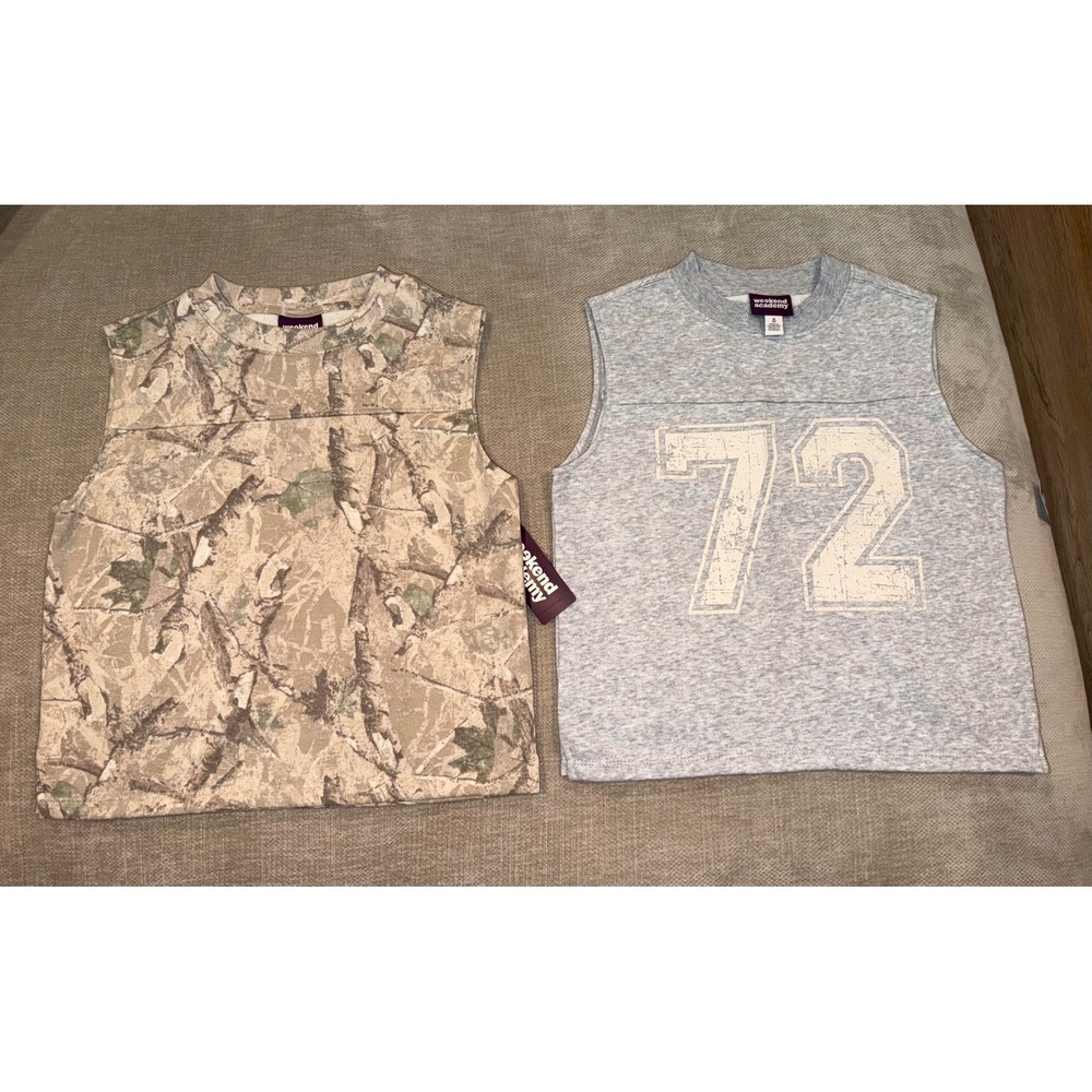 Boy muscle tank medium 8